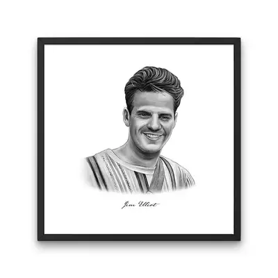 Jim Elliot Portrait Print