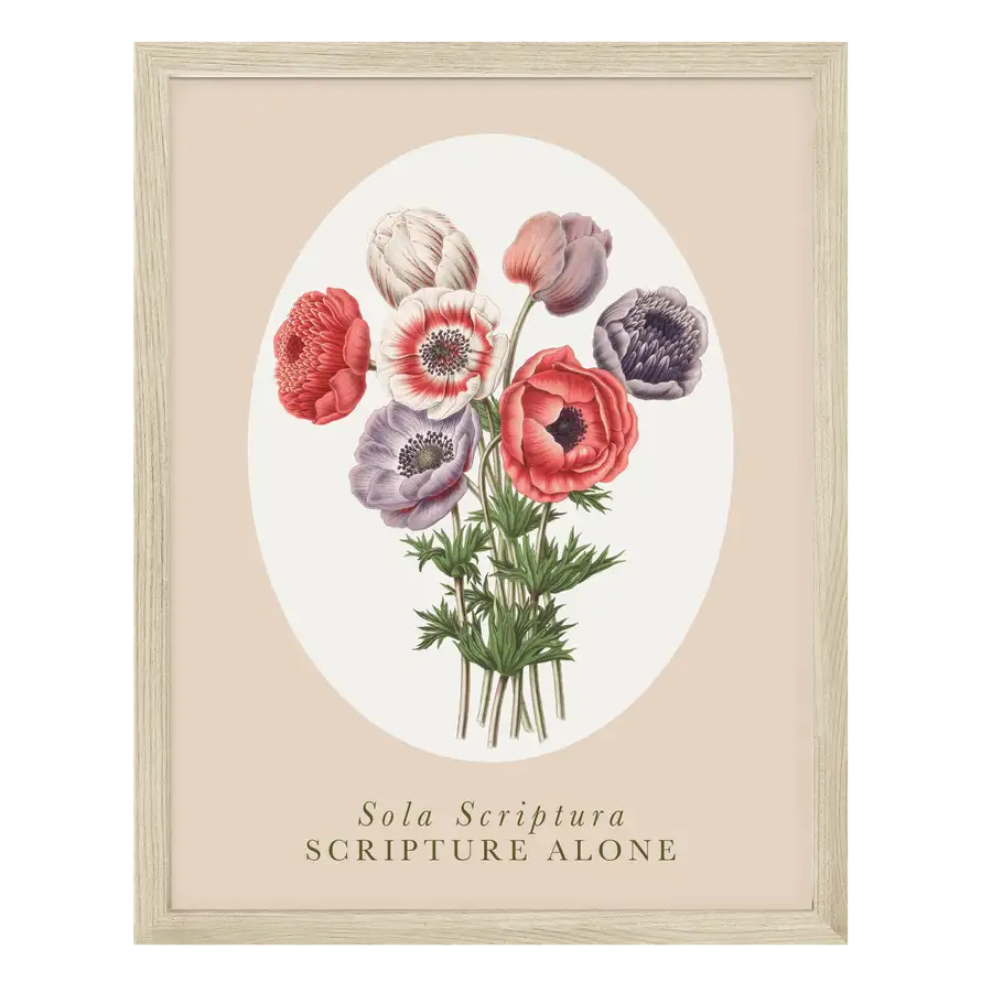 Sola Scriptura Art Print