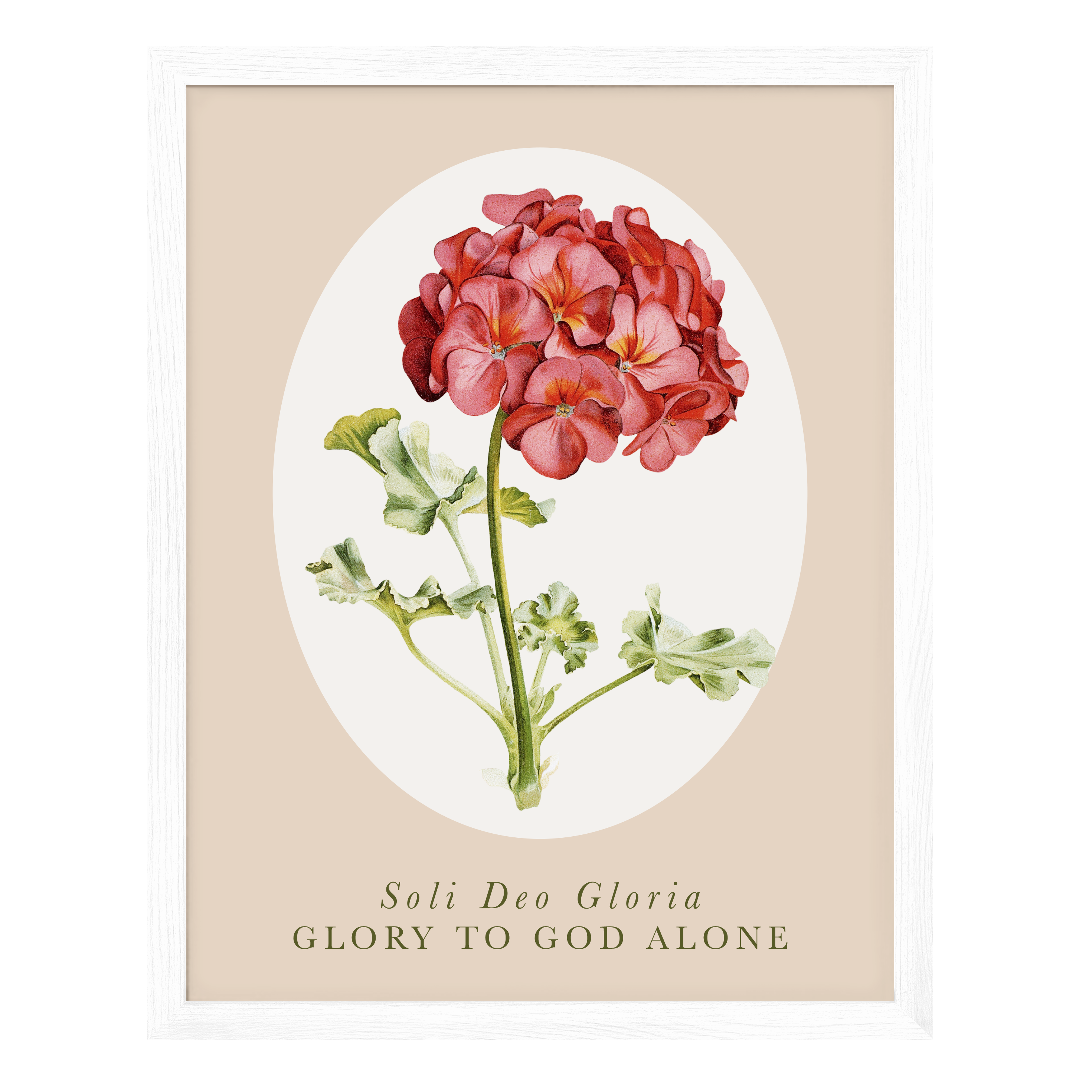Soli Deo Gloria Art Print