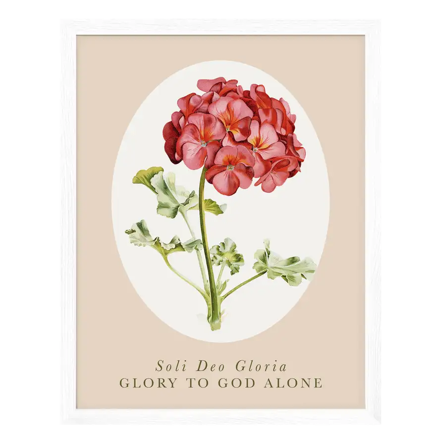 Soli Deo Gloria Art Print