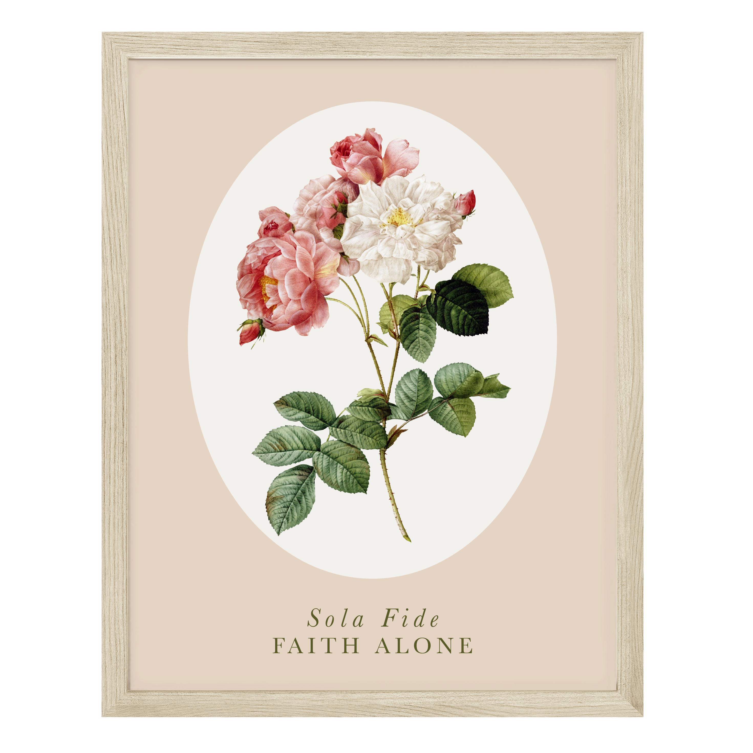 Sola Fide Art Print
