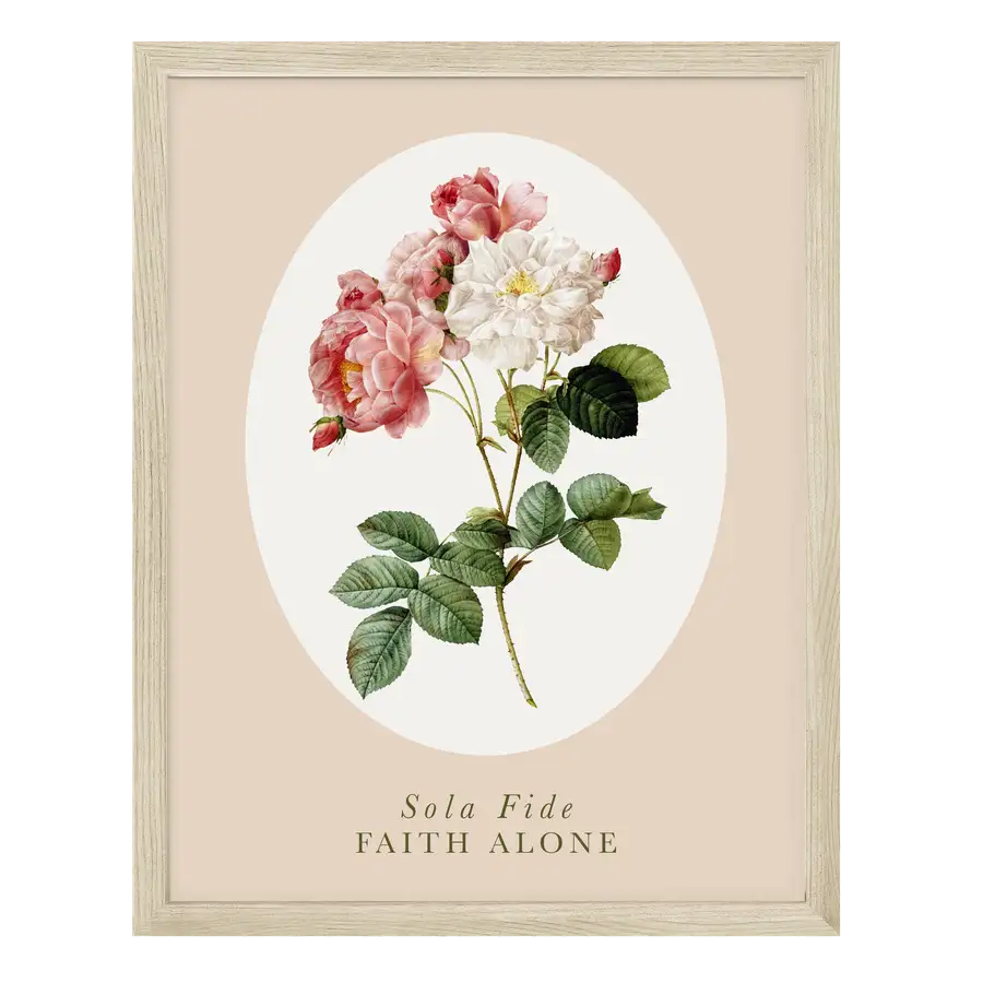Sola Fide Art Print