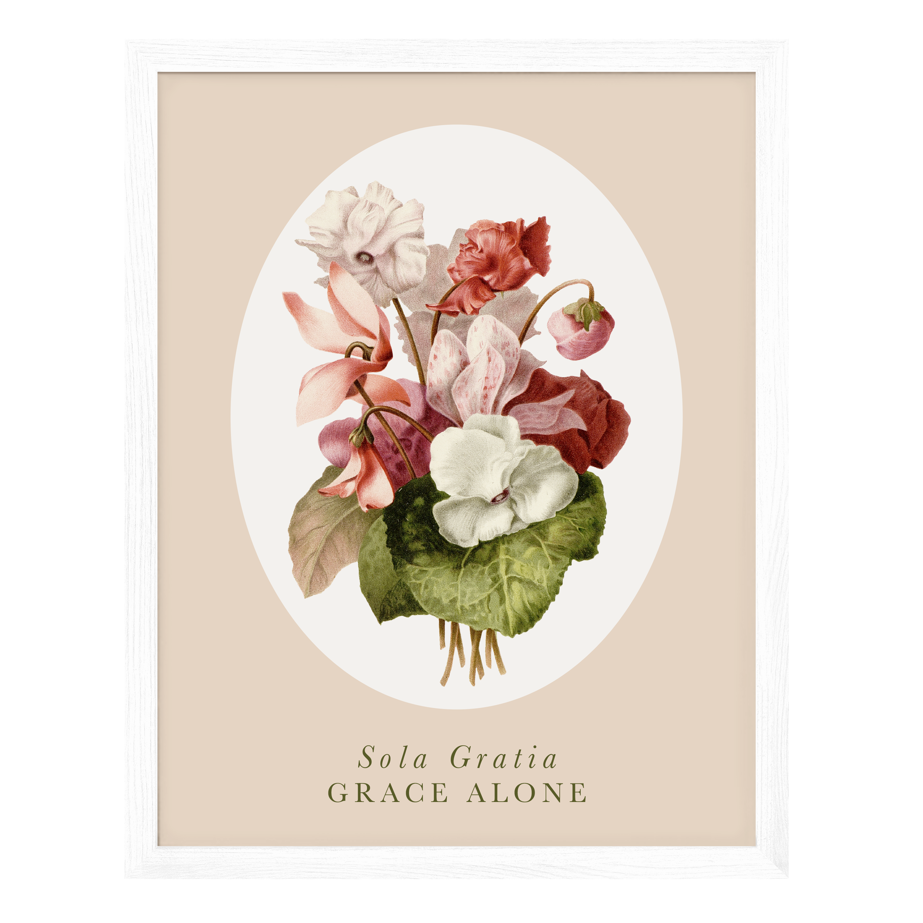 Sola Gratia Art Print