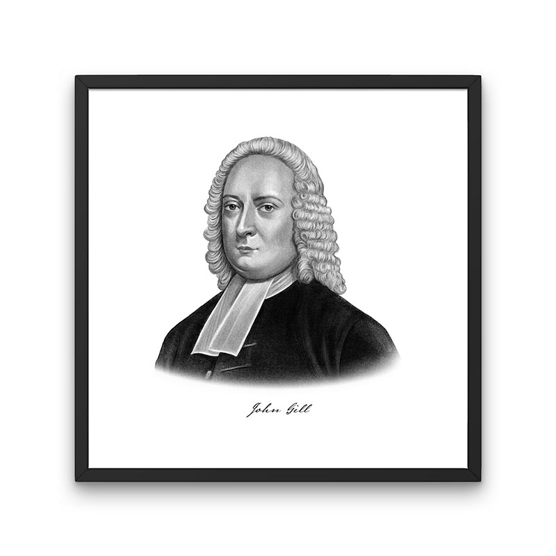 John Gill Portrait Print