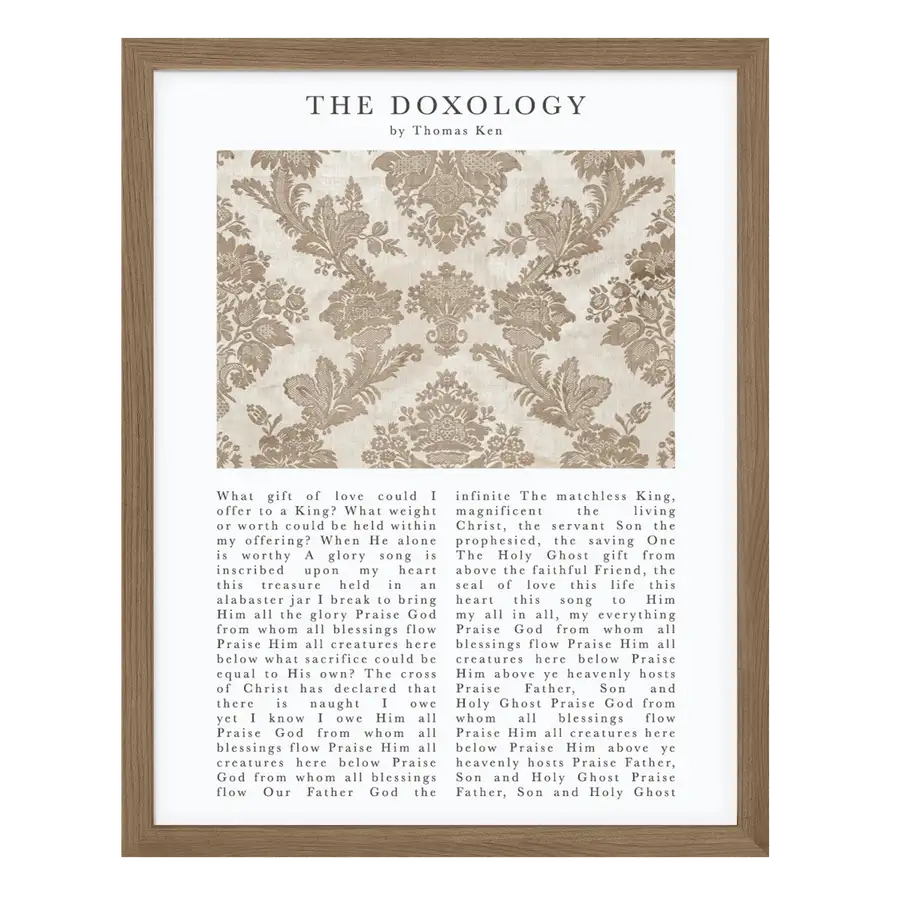 Hymns: The Doxology Art Print
