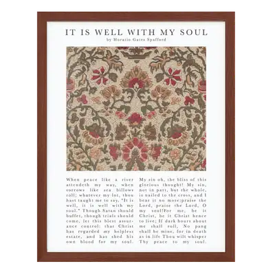 Hymns: It Is Well With My Soul Art Print