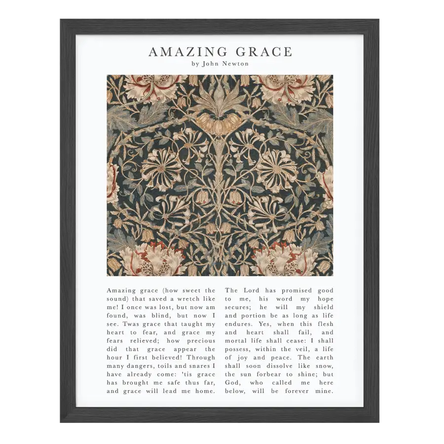 Hymns: Amazing Grace Art Print