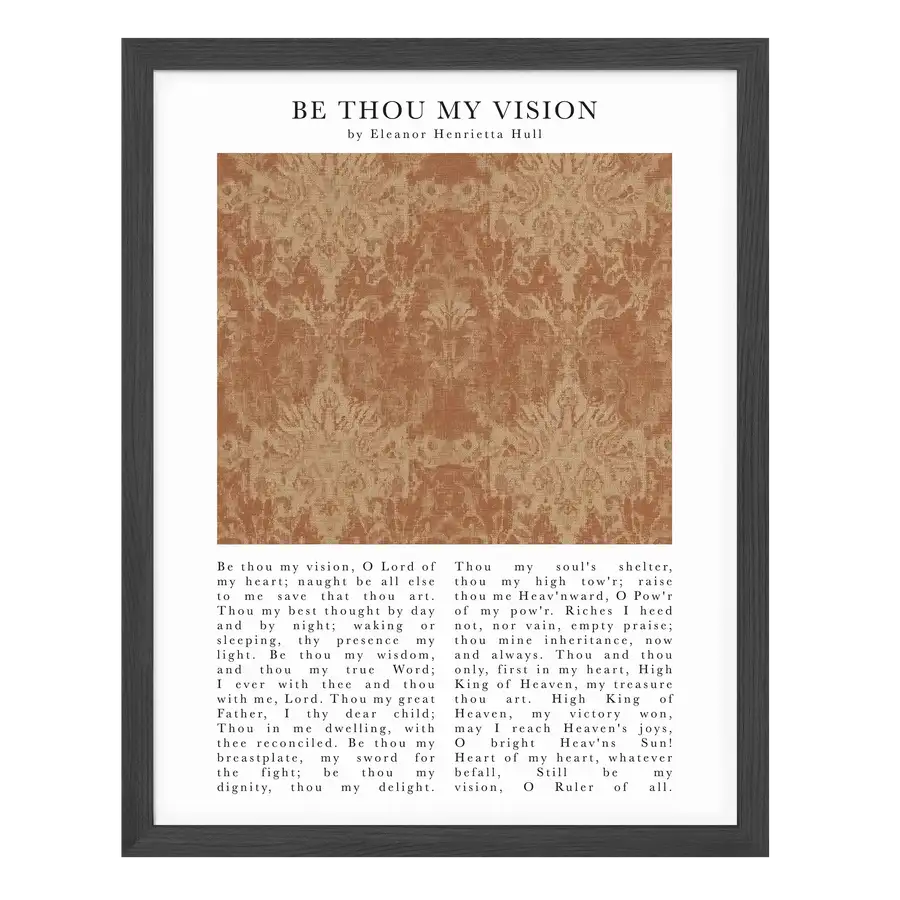 Be Thou My Vision Art Print – Timeless Hymns Collection