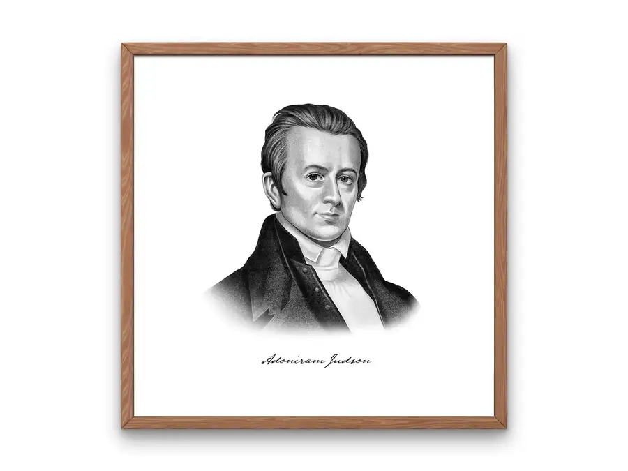 Adoniram Judson Portrait Print
