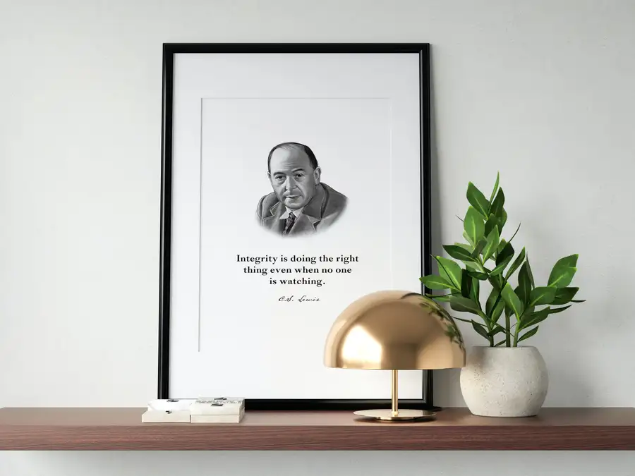 C.S. Lewis Quote Print