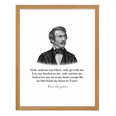 David Livingstone Quote Print