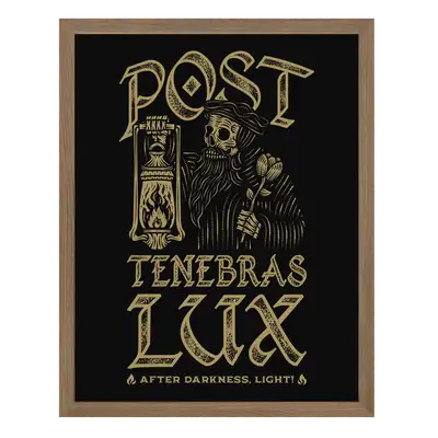 Post Tenebras Lux Dead Poster Print