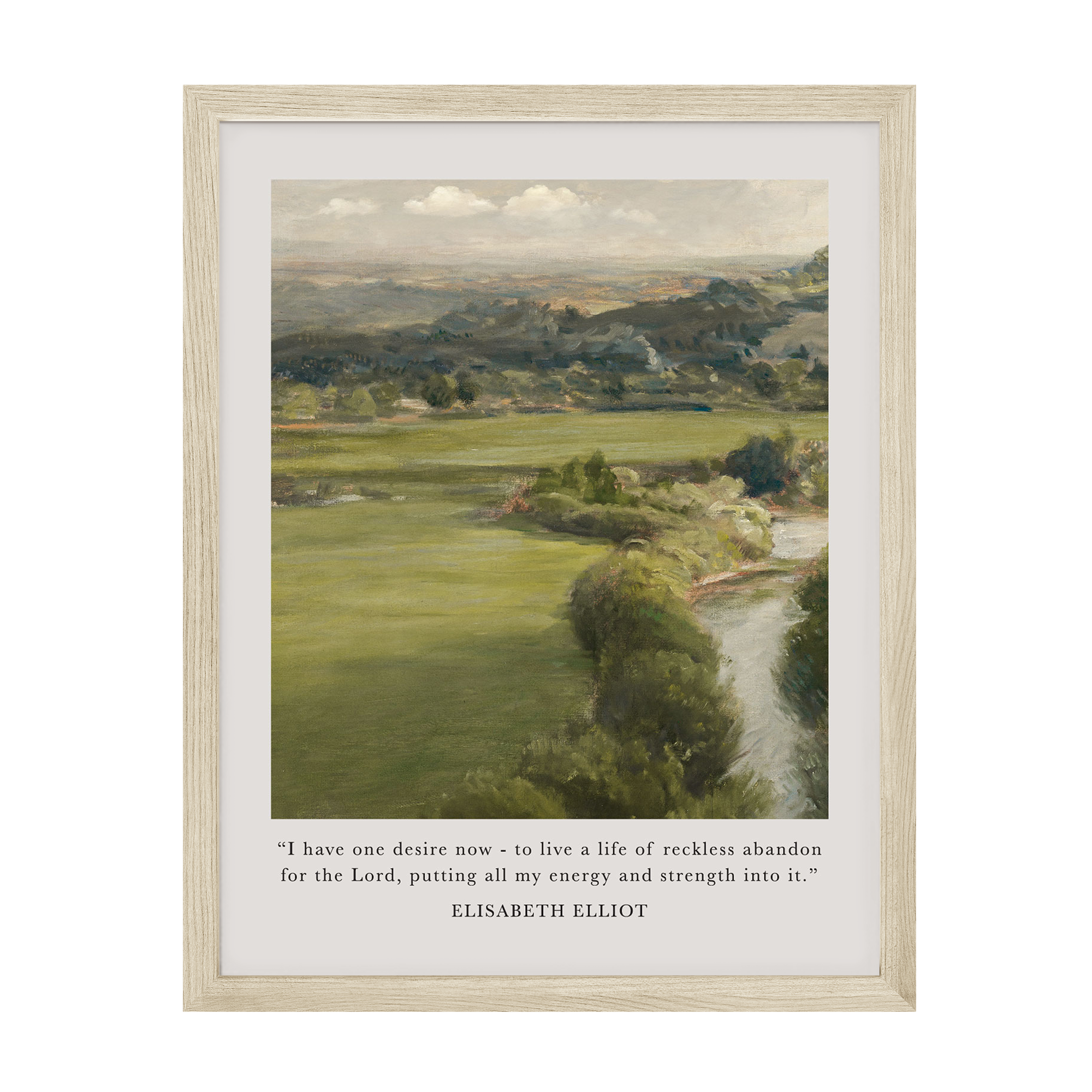 I Have One Desire Art Print