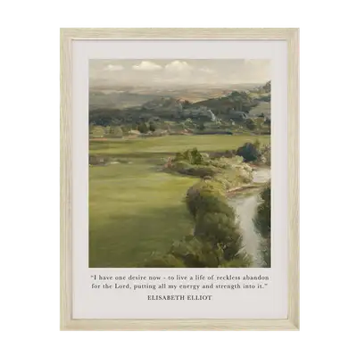I Have One Desire Art Print
