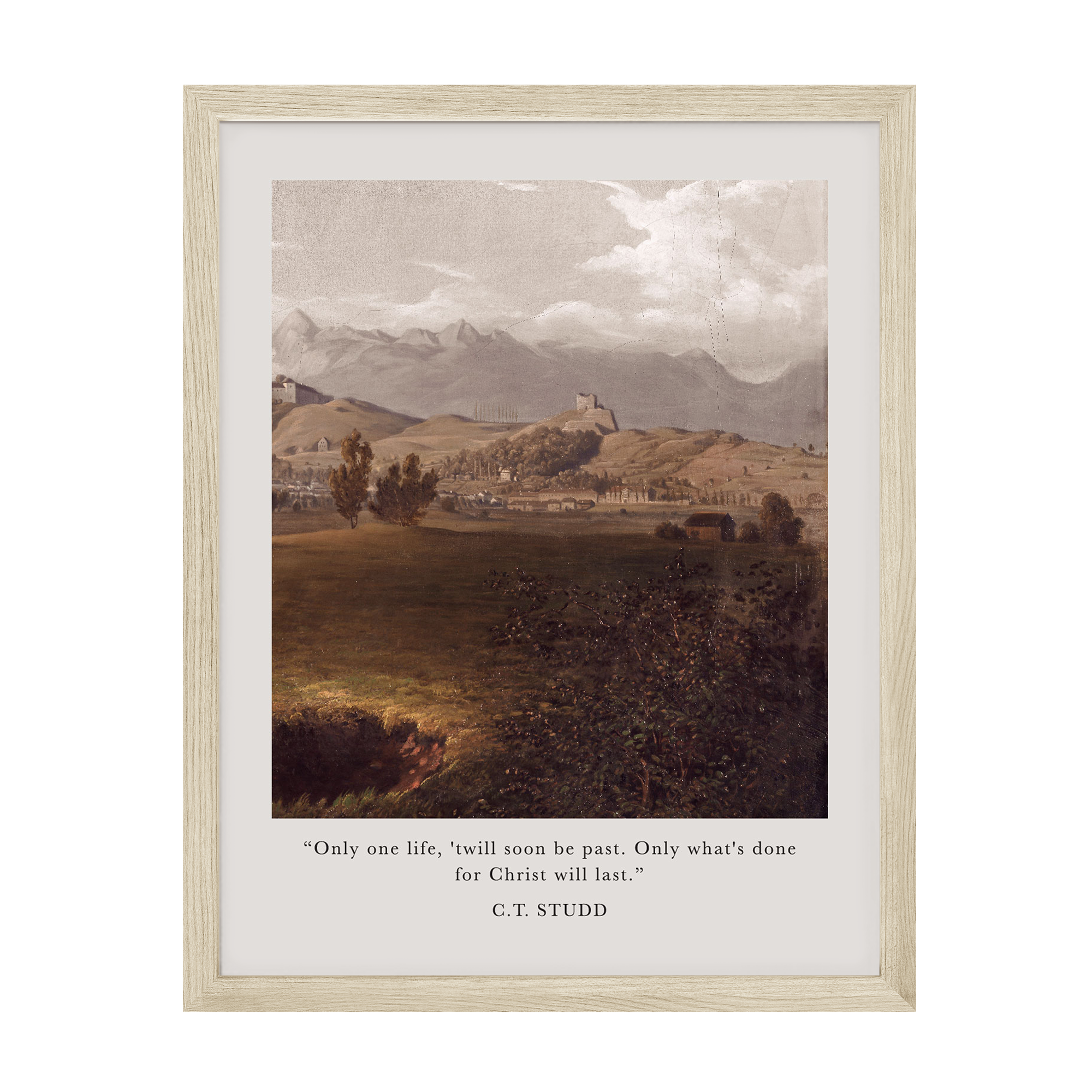 Only One Life Art Print