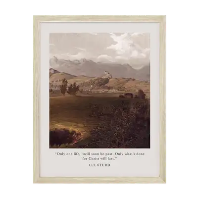 Only One Life Art Print