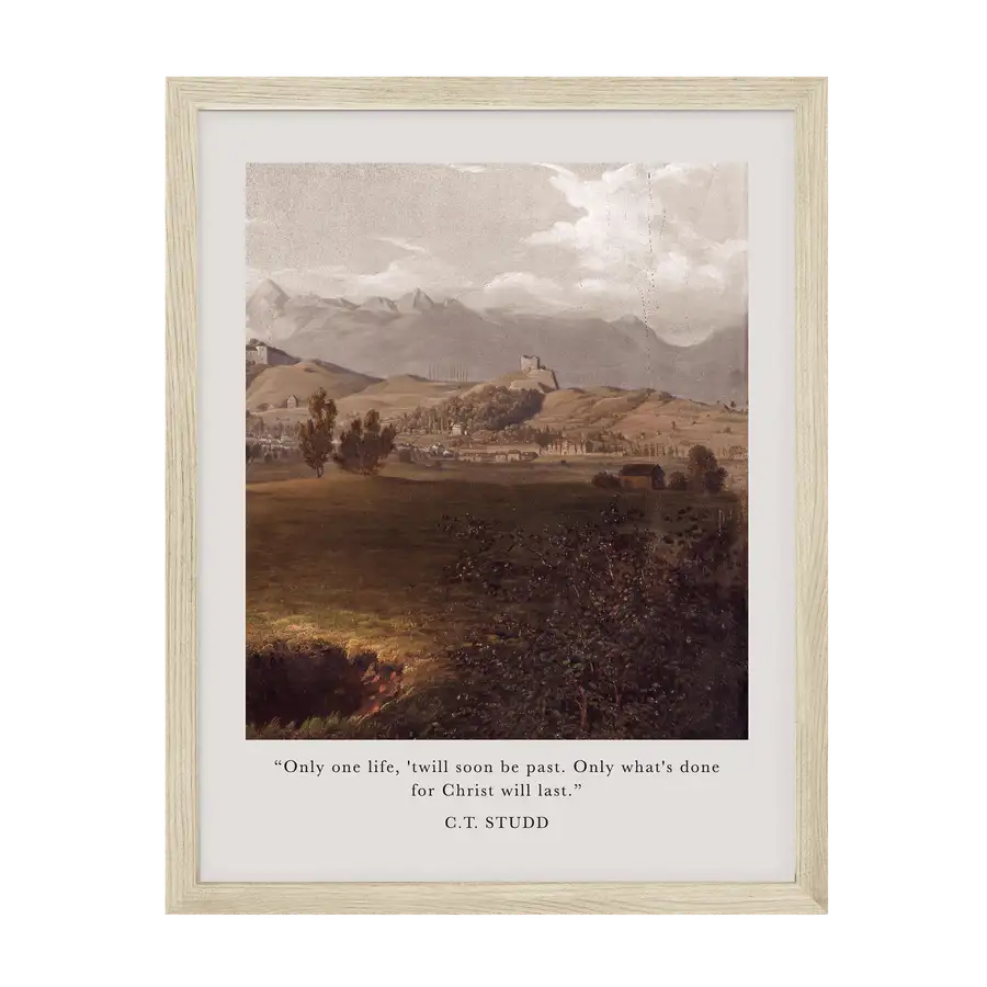 Only One Life Art Print