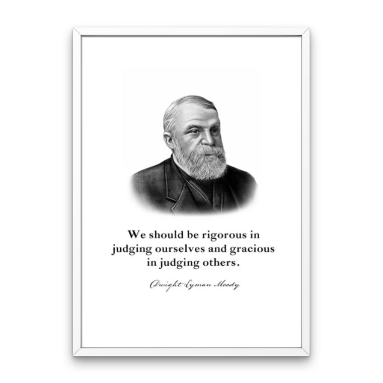 D. L. Moody Quote Print