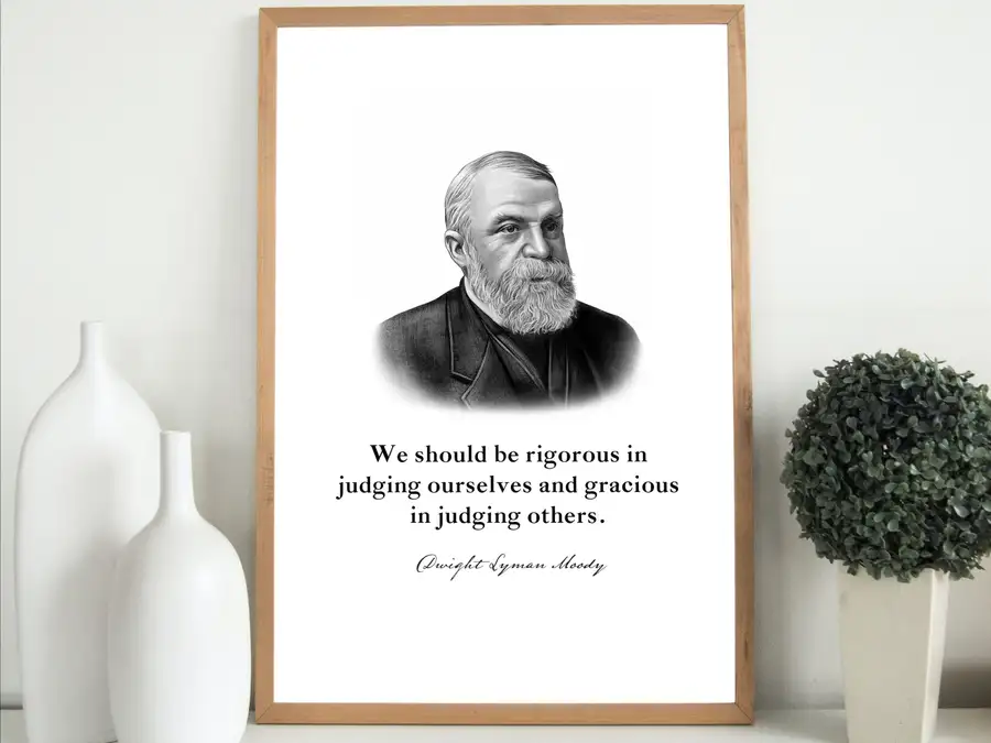 D. L. Moody Quote Print