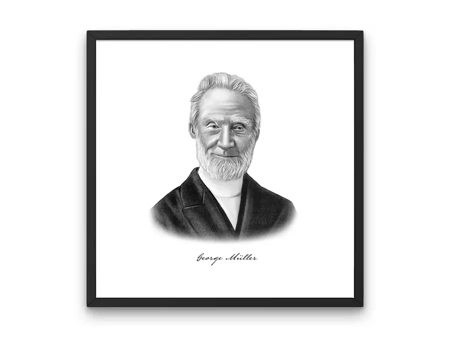 George Muller Portrait Print