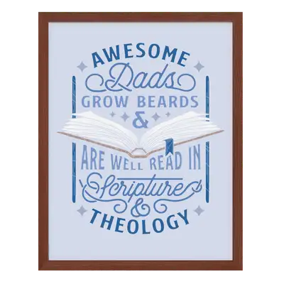 Awesome Dads Poster Print