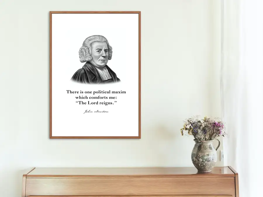 John Newton Quote Print