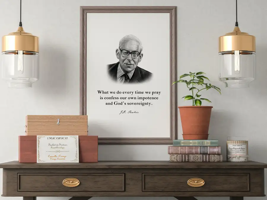 J.I. Packer Quote Print