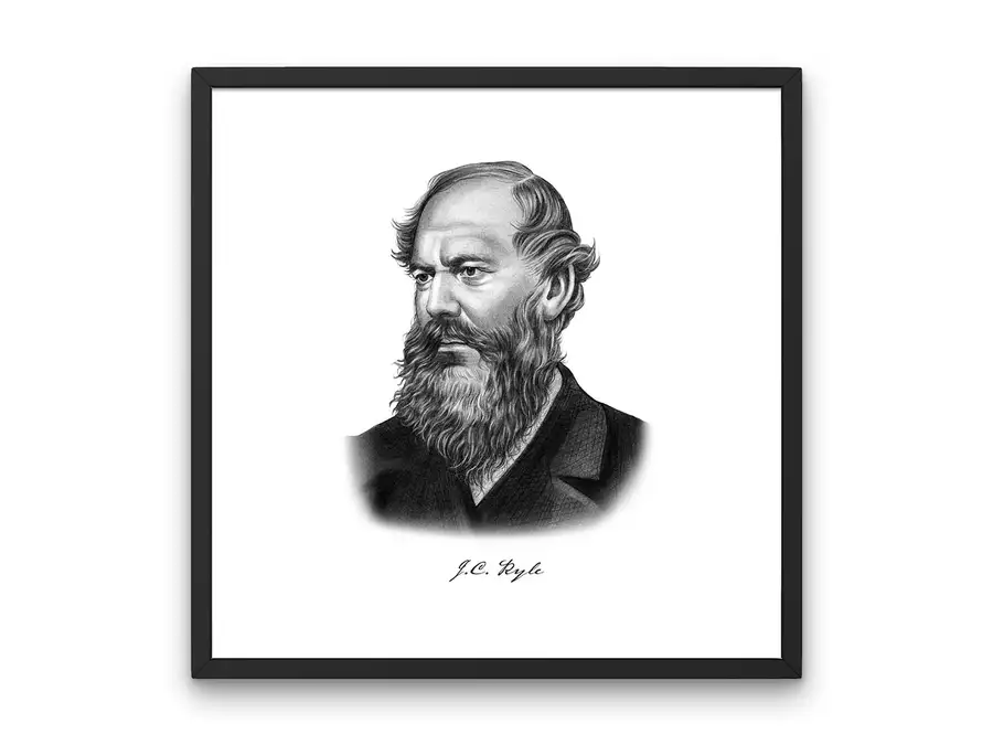 J.C. Ryle Portrait Print