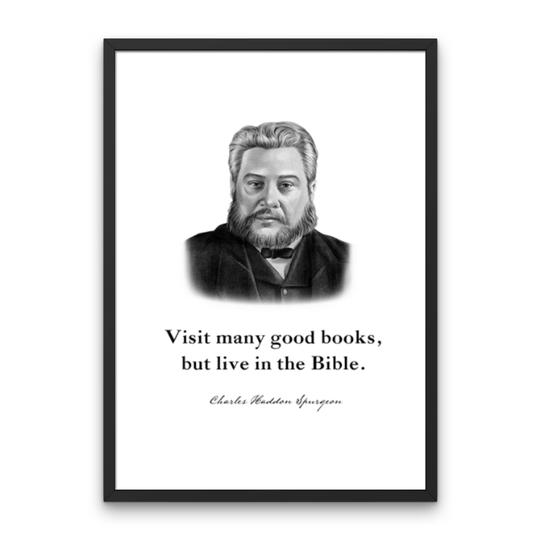 Charles Spurgeon Quote 8x10 Print