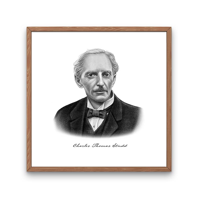 C.T. Studd Portrait Print