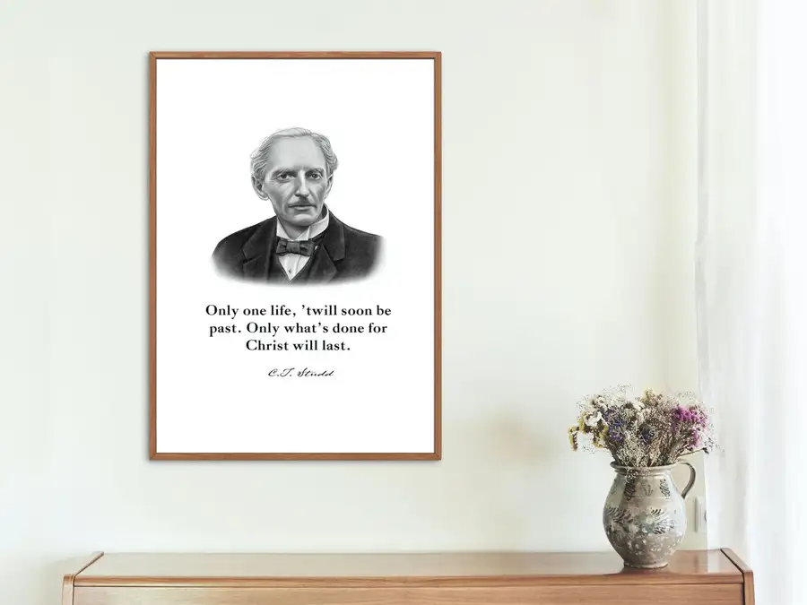 C.T. Studd Quote Print