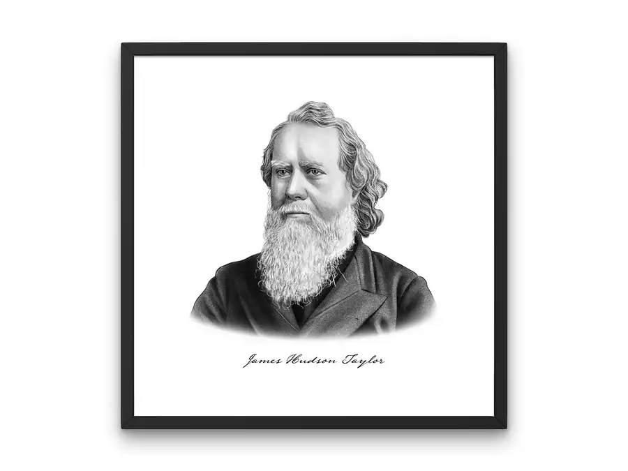 Hudson Taylor Portrait Print