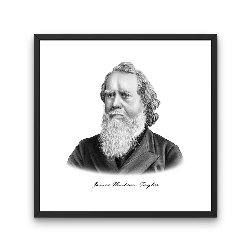 Hudson Taylor Portrait Print