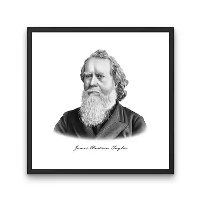 Hudson Taylor Portrait Print