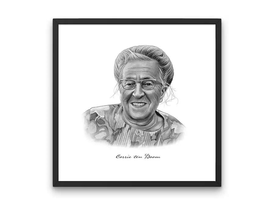 Corrie ten Boom Portrait Print