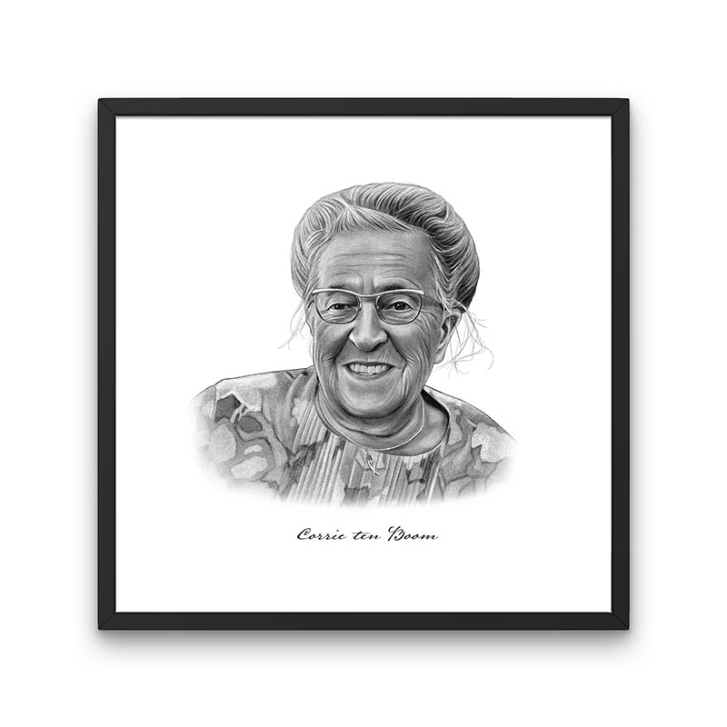 Corrie ten Boom Portrait Print