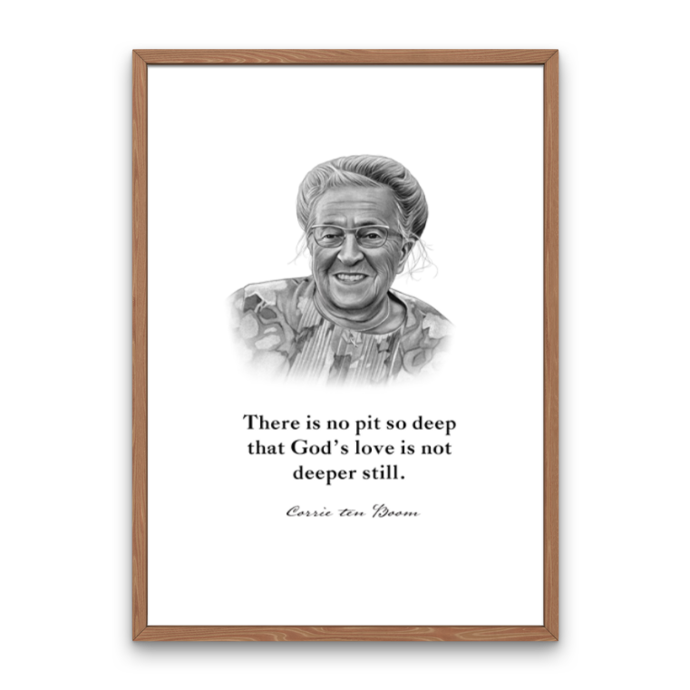 Corrie ten Boom Quote Print