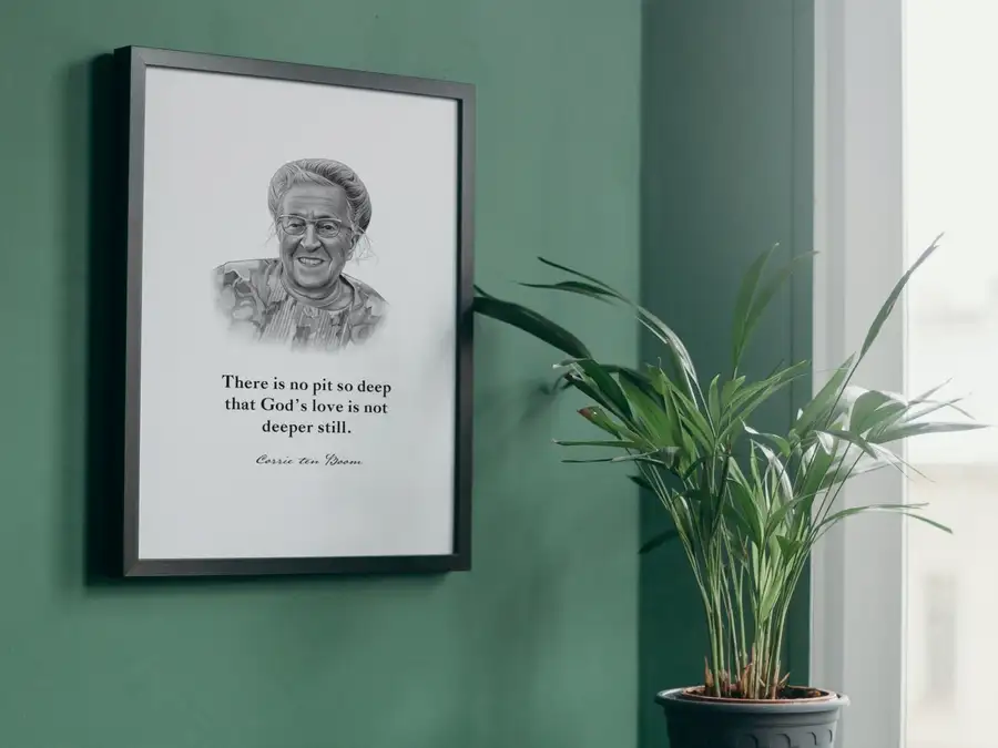 Corrie ten Boom Quote Print