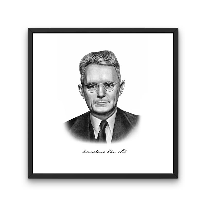 Cornelius Van Til Portrait Print