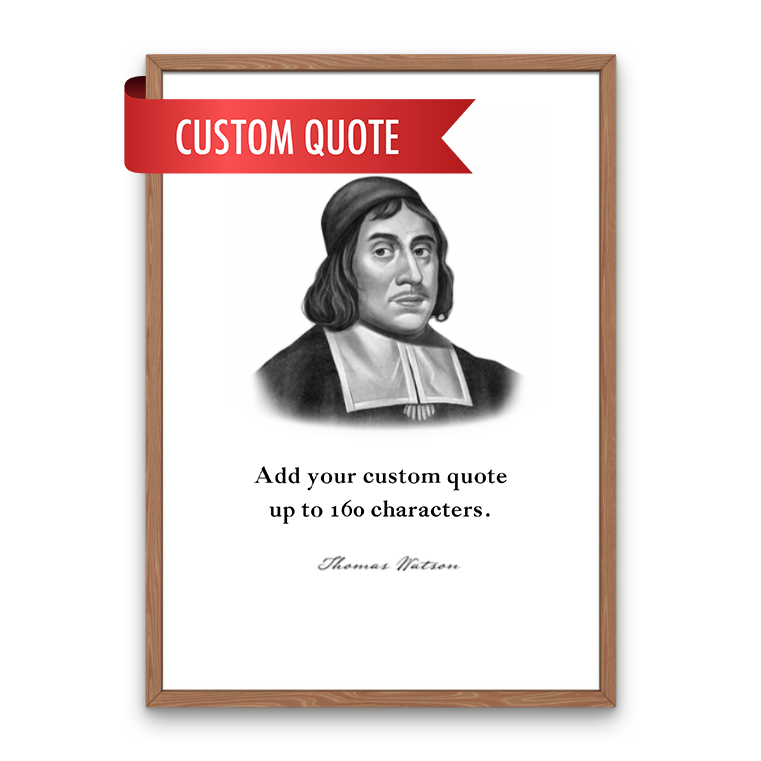 Thomas Watson Custom Quote Print