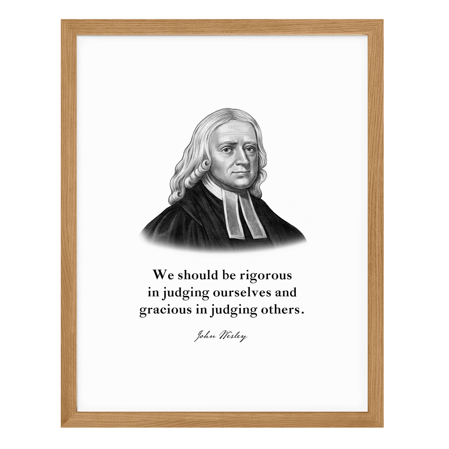 John Wesley Quote Print