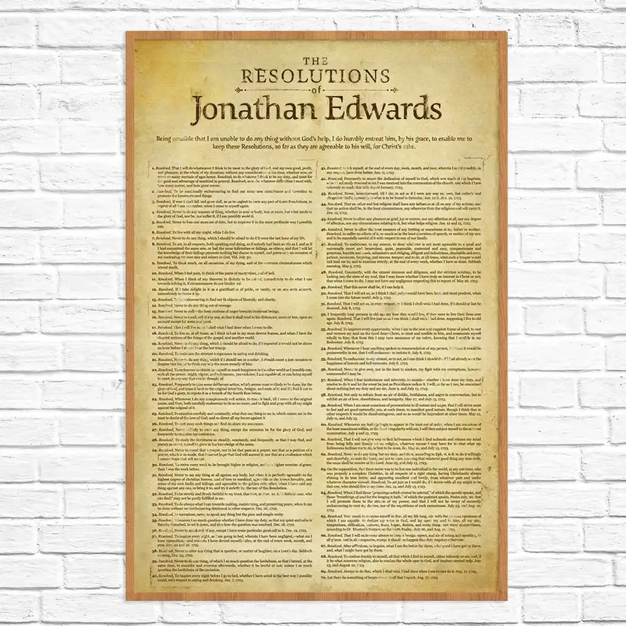 The Resolutions Poster