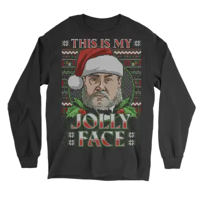 Spurgeon Jolly Face Ugly Christmas Longsleeve