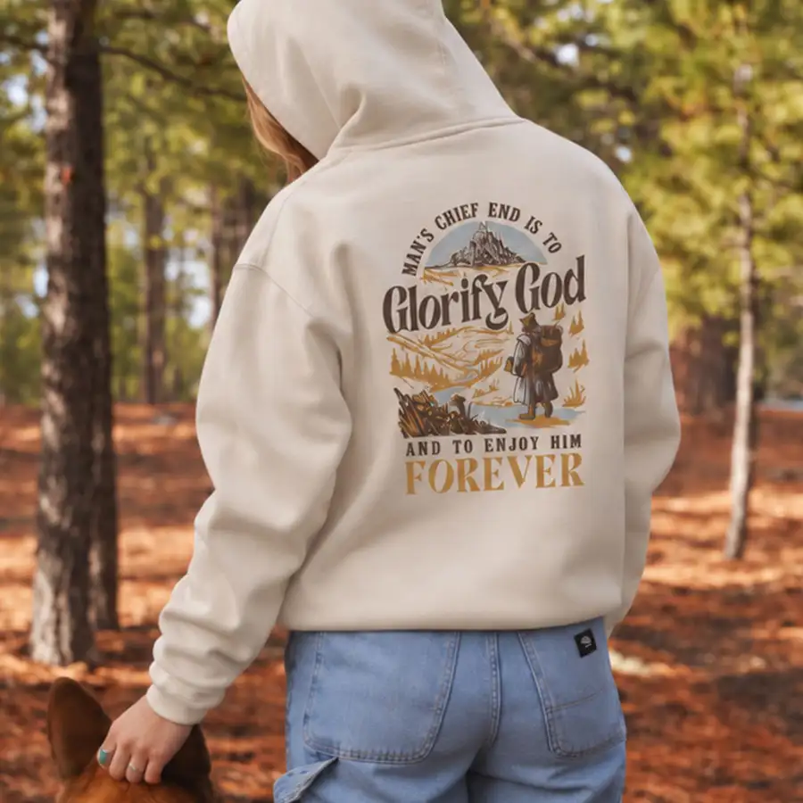 Glorify God And Enjoy Him Hoodie #2